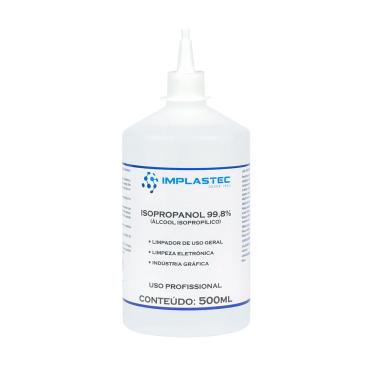 Imagem de Álcool Isopropílico Implastec Isopropanol 500 ml - AC2826