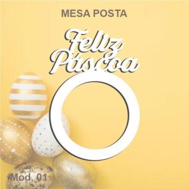 Imagem de Porta Guardanapos Páscoa MDF Premium Mod.01 - RM Laser Art's