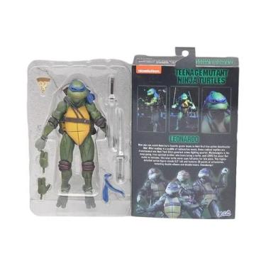 Imagem de Conjunto De Figuras De Ação Das Tartarugas Ninja Leonardo E Raphael NE