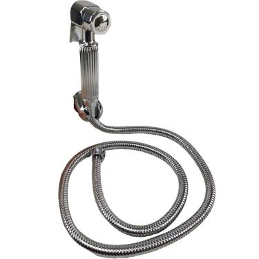 Imagem de Ducha Higienica Luxo Metal Suporte