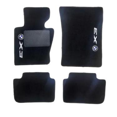 Imagem de Tapete Bmw X3 2015 2016 2017 2018 2019 Jogo Carpete Bordados