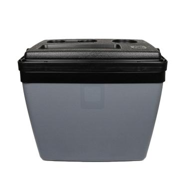 Imagem de Caixa Térmica 28L Preto e Cinza - Bel Fix-Unissex