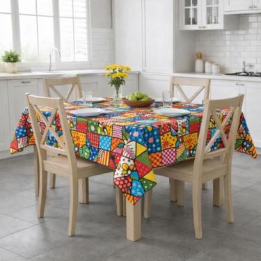 Imagem de Capa Decorativa e Protetora para Mesa de Cozinha/Jantar Impermeável 1,
