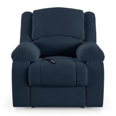 Imagem de Poltrona do Papai Reclinável Sala de Cinema Barcelona Controle Power E