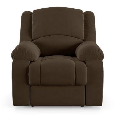 Imagem de Poltrona do Papai Reclinável Sala de Cinema Barcelona Power Touch Velu