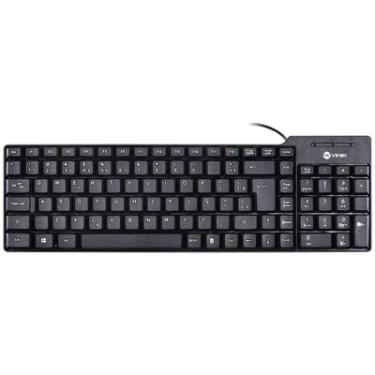Imagem de Teclado Compacto USB Dynamic, ABNT2, 1.8M, Preto - DT150.