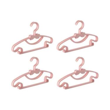 Imagem de Cabides De Plástico Para Roupas De Bebês E Crianças (5-50 Peças) - Por