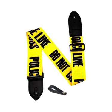 Imagem de Conjunto De 10 Peças Para Guitarra: Correia Com Suportes Para Palhetas