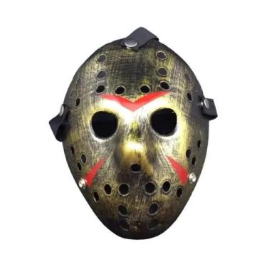 Imagem de Máscara De Hóquei Jason Voorhees Para Adultos, Máscara De Cosplay De H