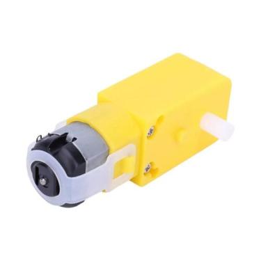 Imagem de Motor De Engrenagem Para Robô Carro Inteligente TT Motor 130 Para Ardu