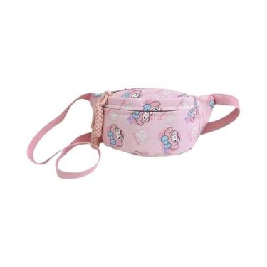 Imagem de Mochila Transversal Ajustável Hellokitty Cinnamoroll Para Meninas, Bol