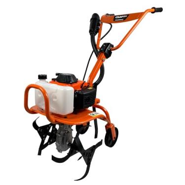 Imagem de Motocultivador de Solo a Gasolina Tratorito 4T 53cc 3,6HP com Lâminas Cultivadoras Carbon Fak