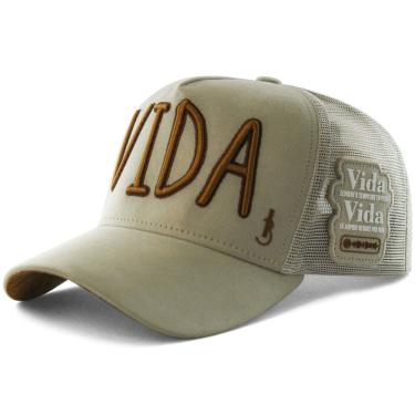 Imagem de Boné Sacudido`s - Vida - Suede Bege Claro - Bruna Viola