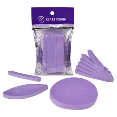 Imagem de Esponja Comprimida para Estética Limpeza Facial com 12 Unidades Klass 