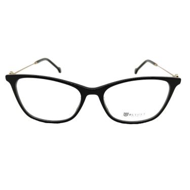 Imagem de Armação Bulget Preta Metal E Acetato Bg7062