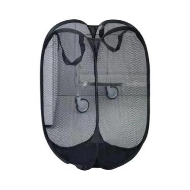 Imagem de Cesto Dobrável Para Separação De Roupa Suja, Saco De Armazenamento Em 