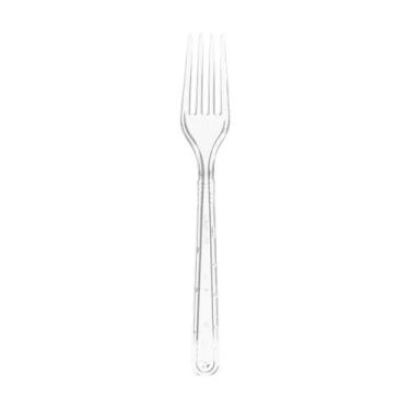 Imagem de Garfo plástico descartável extra forte strawplast 500 un.