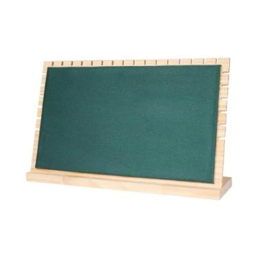 Imagem de Suporte De Exibição Criativo Para Colares E Pingentes Em Madeira Sólid