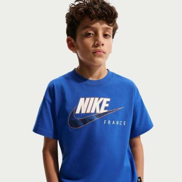 Imagem de Camiseta França Nike Futura Infantil-Unissex