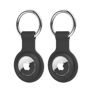 Imagem de Capa Protetora Anti-Perda E Anti-Risco Para Apple AirTags, Chaveiro, C