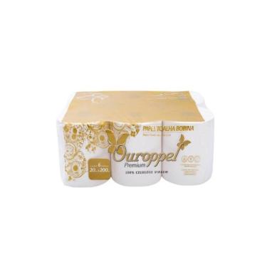 Imagem de Papel Toalha Bobina Premium 6x20x200m Ouroppel