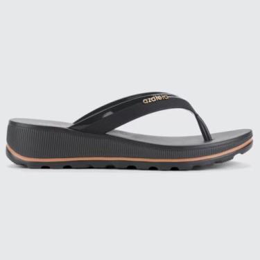 Imagem de Tamanco azaleia feminino fabi light line 18908, Preto, 37