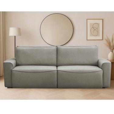 Imagem de Sofa 3 Lugares Retratil Reclinavel 210cm Veludo Nobile Ferguile