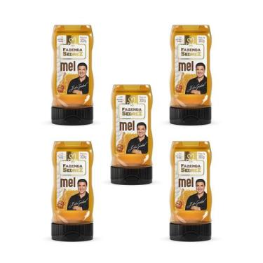Imagem de Combo Mel Fores do Campo Bisnaga 300g Fazenda Sedrez - 5 unid