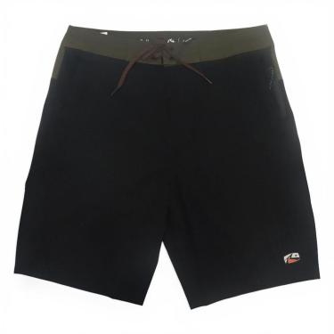 Imagem de Bermuda Rusty Hibrida Route - Preto (Importado)-Masculino