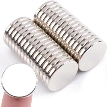 Imagem de Ímãs MIN CI Super Strong Rare Earth Disc 20x3mm 30 unidades