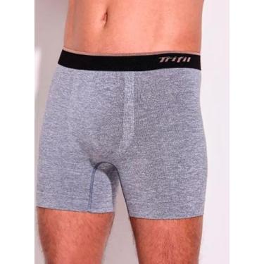 Imagem de Cueca Boxer Trifil CE4186 Masculina Sem Costura Microfibra T. P/1XG, G