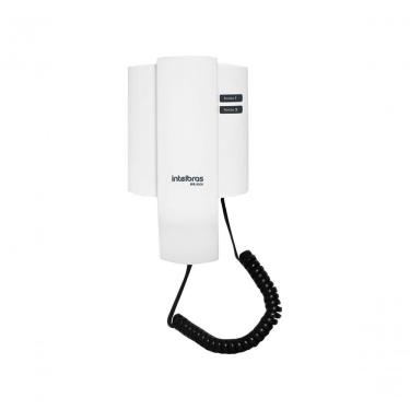 Imagem de Porteiro Eletrônico Residencial IPR 8010 4521010 com Comunicação por Áudio e Acionamento de Até 2 Fechaduras Intelbras