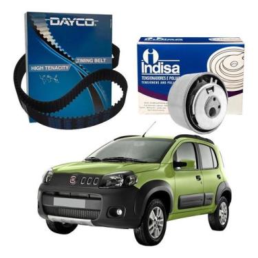 Imagem de Kit Correia Dentada Tensor Uno Way 1.0 1.4 Evo 2010 A 2016 - Dayco