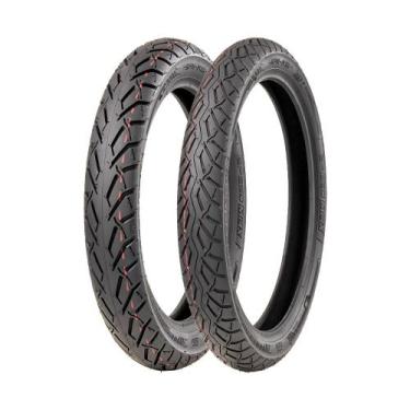 Imagem de Jogo 2 Pneus de Moto Speedmax SPM-M10 2.75-18 48P + 90/90-18 57P TT, S