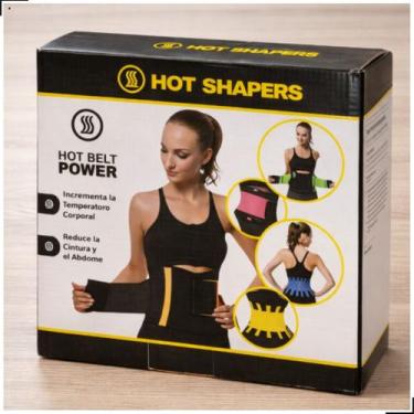 Imagem de Cinta Modeladora Térmica Unissex Ajustável Fitness - - Hot Belt Power,