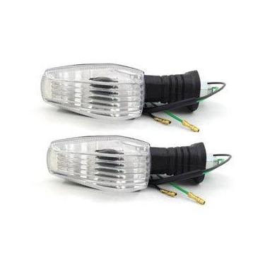 Imagem de Par de Pisca Completo Suzuki Yes 125 Ano 2005 a 2015 Adaptável Mottu S