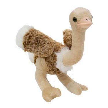 Imagem de Avestruz Realista 32cm Pelúcia - Foffy