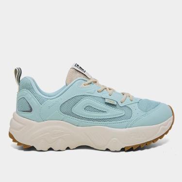 Imagem de Tênis Fila Venture Tracer 3 Feminino, Verde, Bege, 37