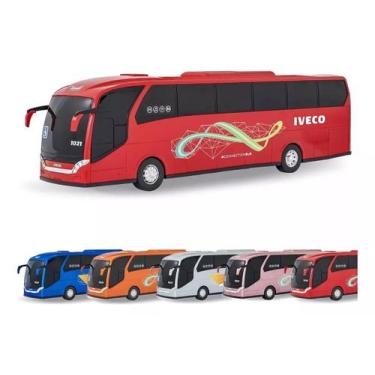 Imagem de Ônibus De Viagem Iveco Busão Brinquedo Miniatura Bus Connection - Usua
