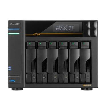Imagem de Servidor NAS Asustor Lockerstor 6 Gen3 AMD Ryzen V3C14 16GB DDR5 6 Bai