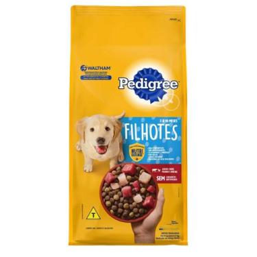 Imagem de Ração Pedigree Cães Filhotes Carne, Frango e Vegetais 15Kg - PEDRIGREE