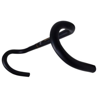 Imagem de Guidão drop Zoom DRAL210BT em alumínio 25,4 mm preto, 420 mm