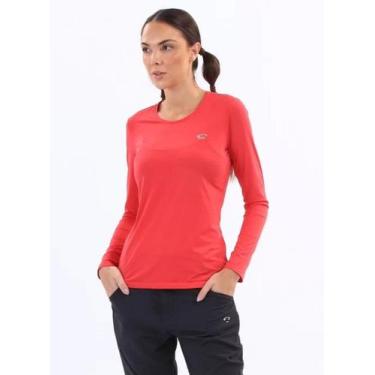 Imagem de Blusa Sol Sports Feminina UV Protection 3, P, Rosa pink