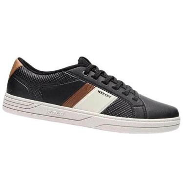 Imagem de Sapatênis West Coast WC-31, Black, Whiskey, Grey, 38