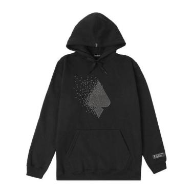 Imagem de Moletom MCD Canguru Espada Quadrados WT24 Masculino Preto , Preto, M