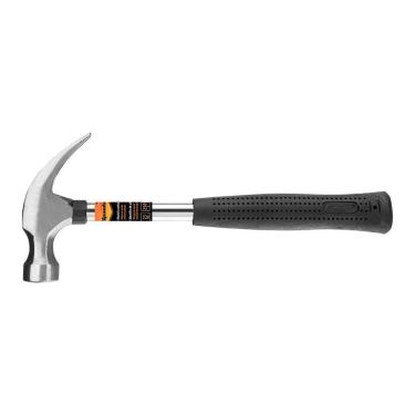 Imagem de Martelo de Unha 250g 23mm Aço 45 Cabo Emborrachado 104403 Laranja Sparta Ferramentas