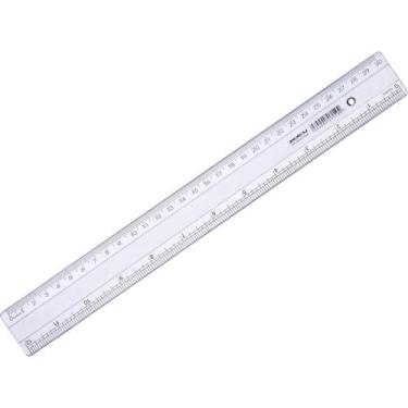 Imagem de Regua de Poliestireno Super 30CM. - Maxcril
