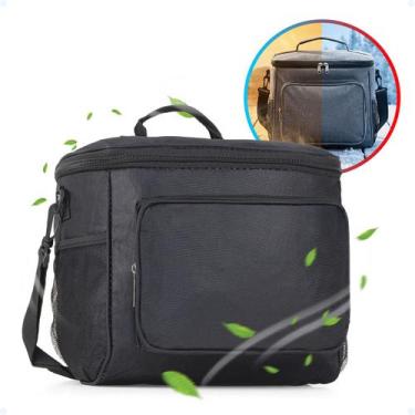 Imagem de Bolsa Lancheira Térmica Marmita Necessaire De Viagem Escolar - Hxt, Pr