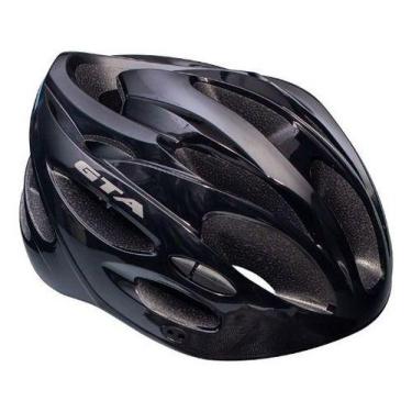 Imagem de Capacete Bike Pisca Pisca Led Ciclismo Mtb Preto 58-62cm Gta