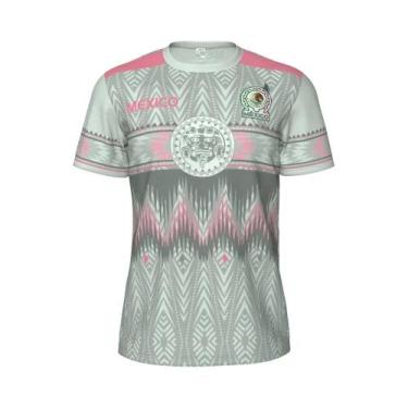 Imagem de Camisa De Futebol Masculina Respirável Do México, Estilo Da Seleção Na